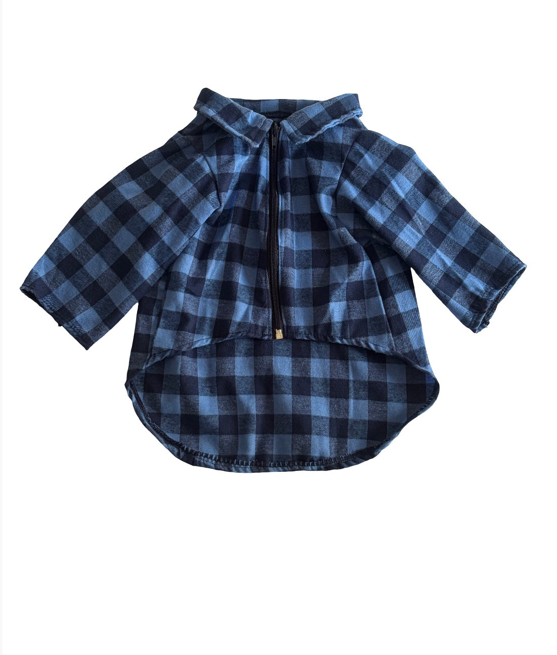 Camisa leñadora para perro