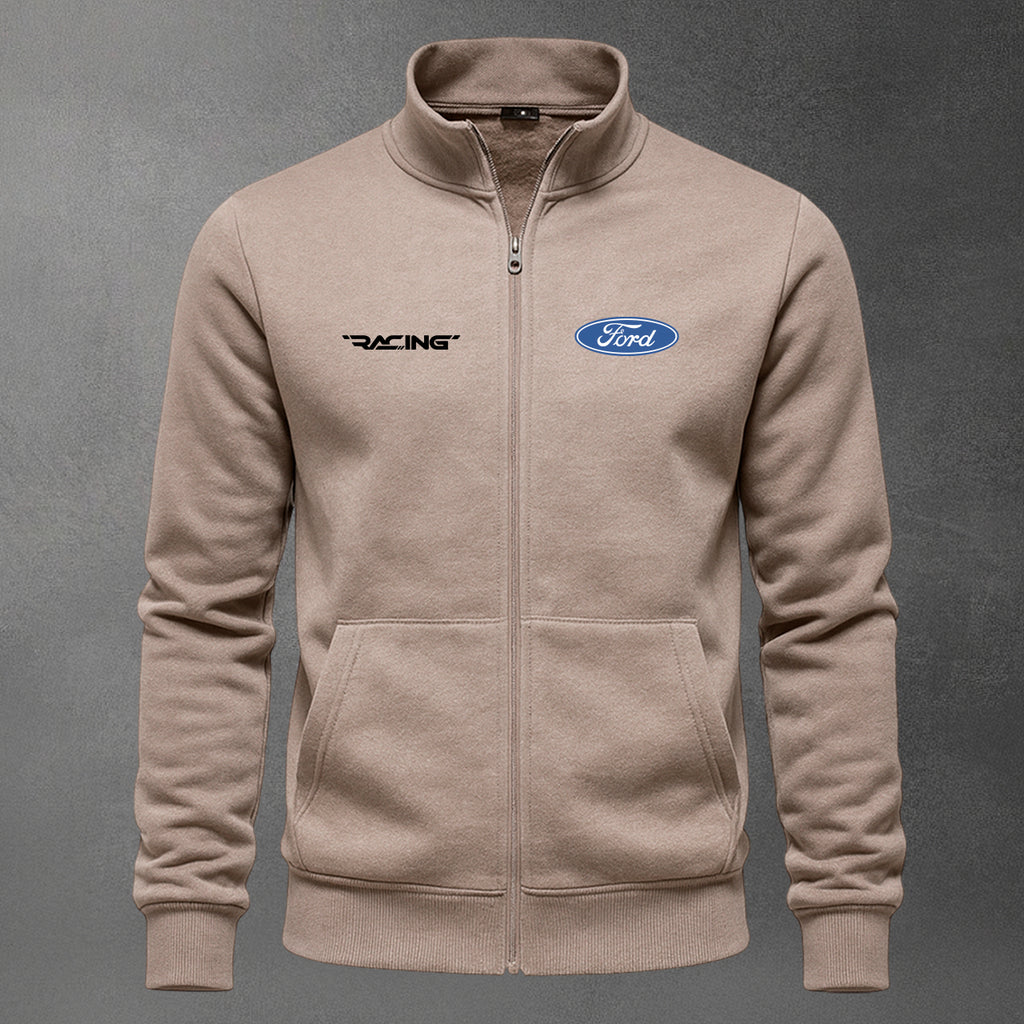 🚘🔥 Buzo Cuello Alto Ford Bordado