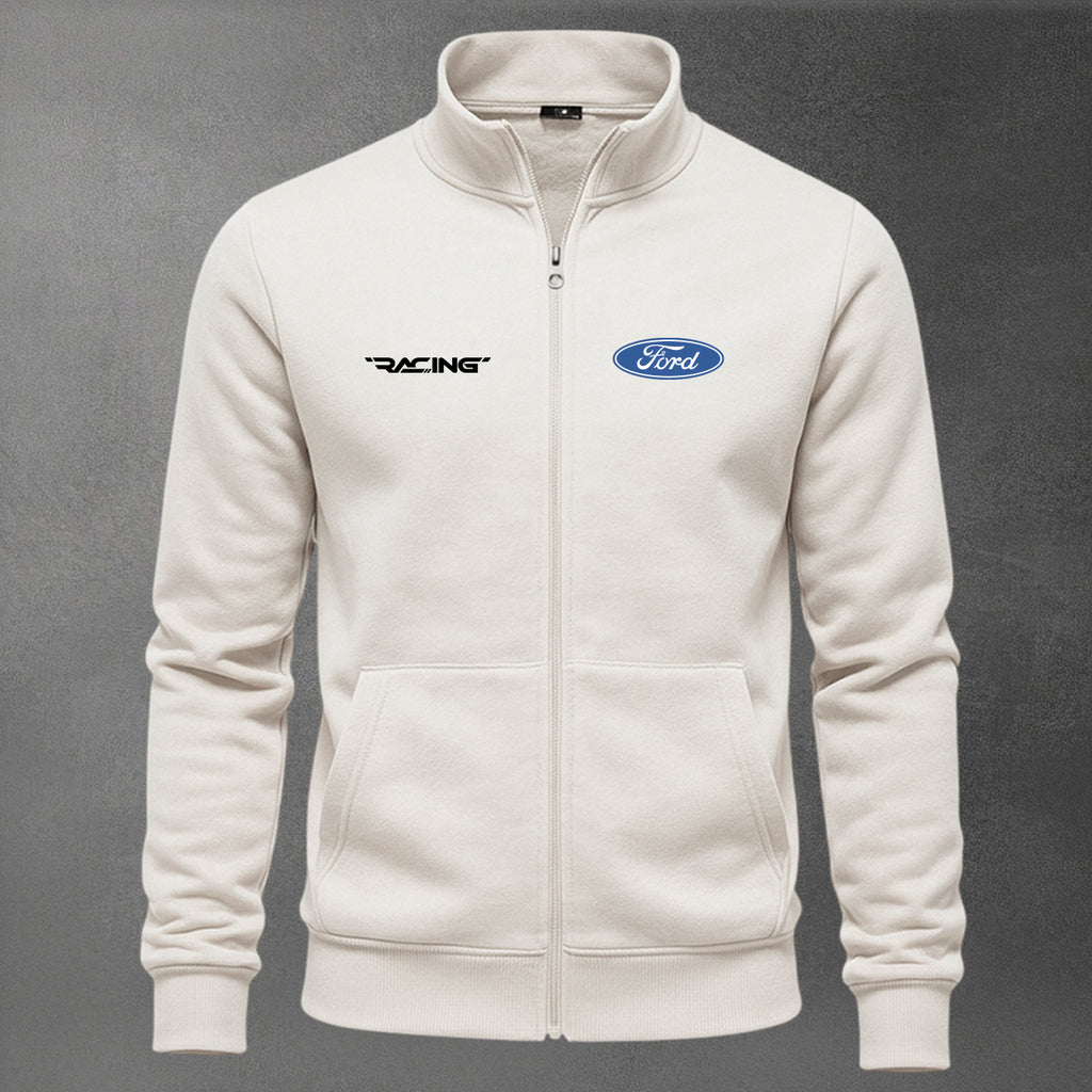 🚘🔥 Buzo Cuello Alto Ford Bordado