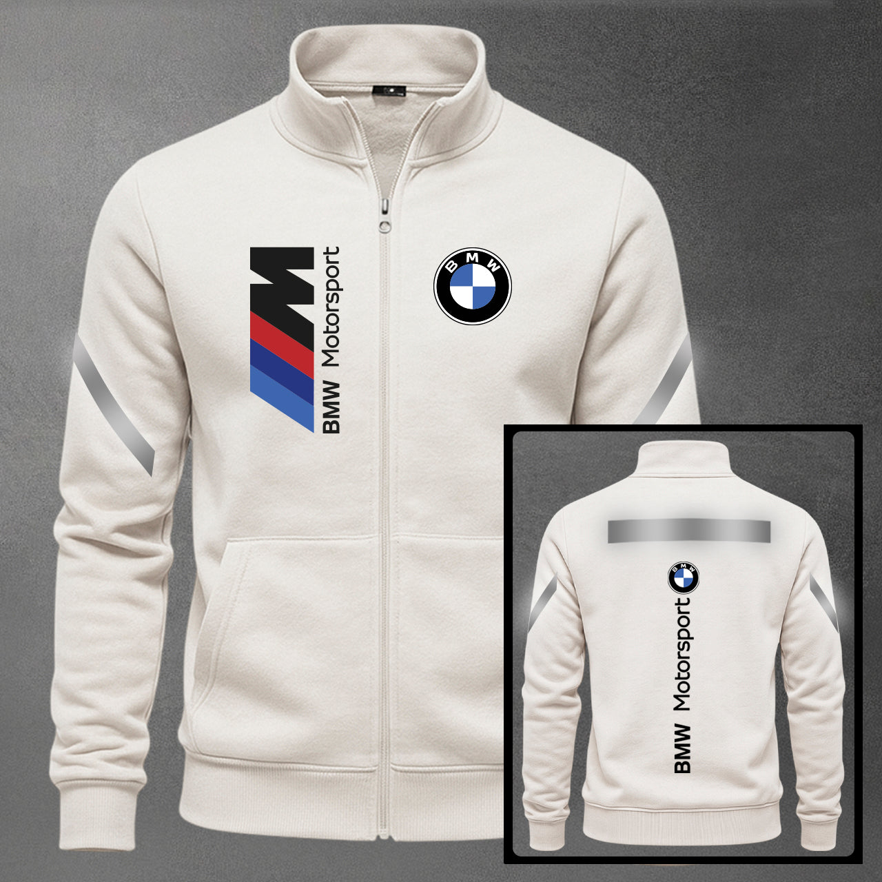 🏍️✨ Buzo BMW Reflectivo Cuello Alto