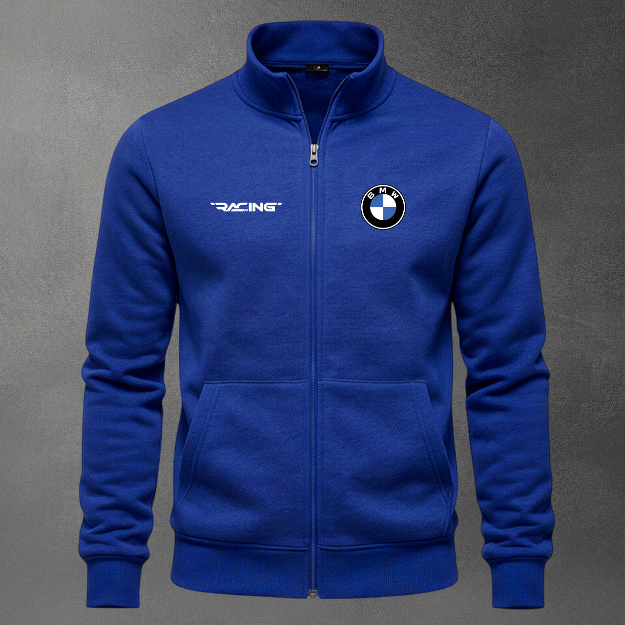 🏍️🔥 Buzo Cuello Alto BMW Bordado