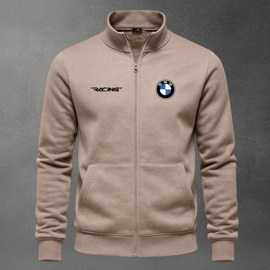 🏍️🔥 Buzo Cuello Alto BMW Bordado