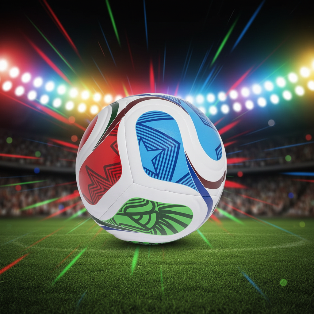 ⚽🌍 Balón de Fútbol Diseño Mundial