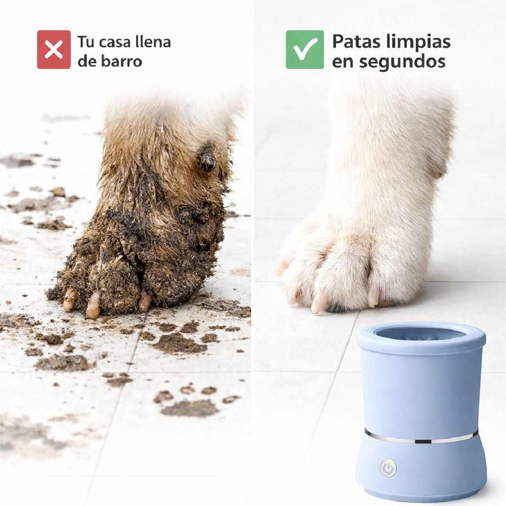 🐾✨ Limpiador Automático Eléctrico de Patas