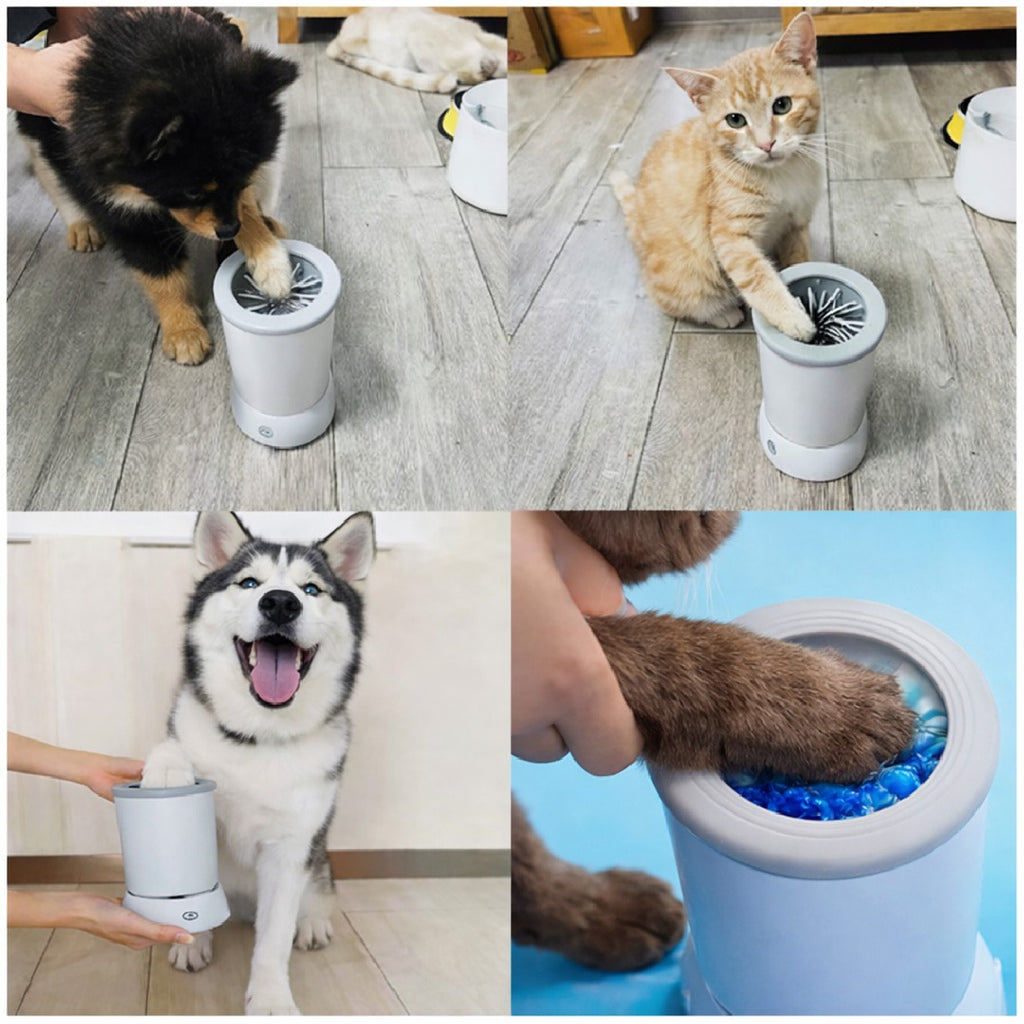 🐾✨ Limpiador Automático Eléctrico de Patas