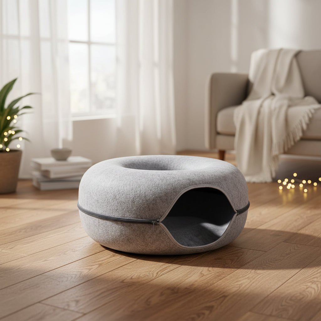 🐱🛏️ Cama Túnel Donut