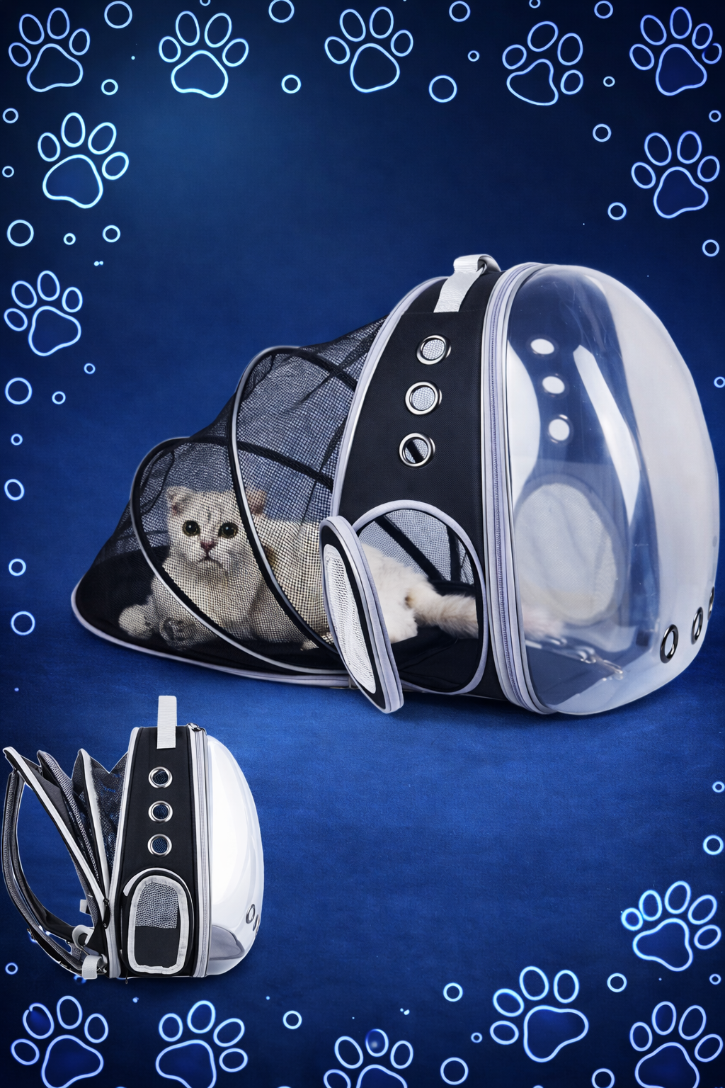 Mochila Expandible para Mascotas – PetNova 🐾