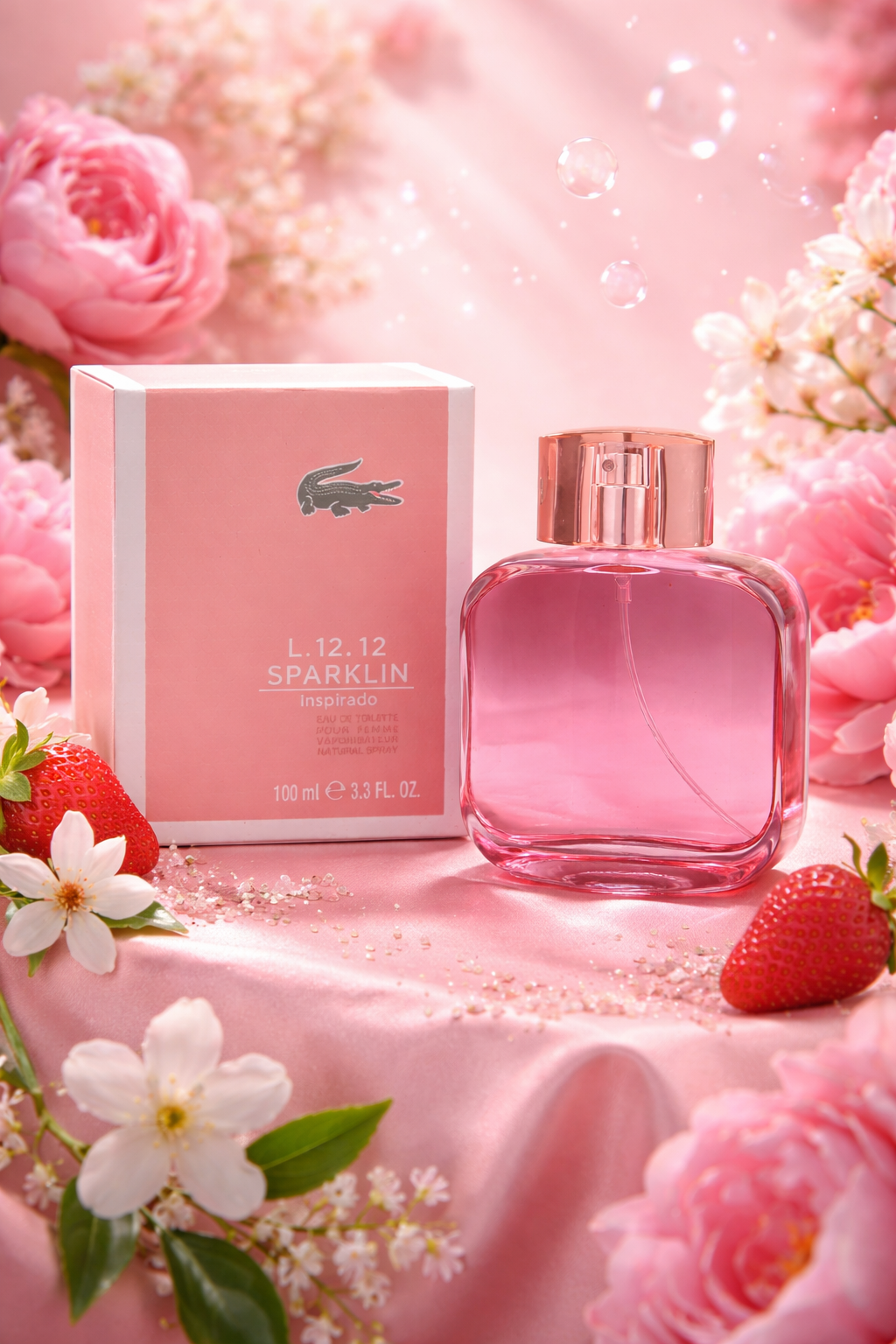 Perfume Sparkling para Mujer – Inspirado en L.12.12 Lacoste