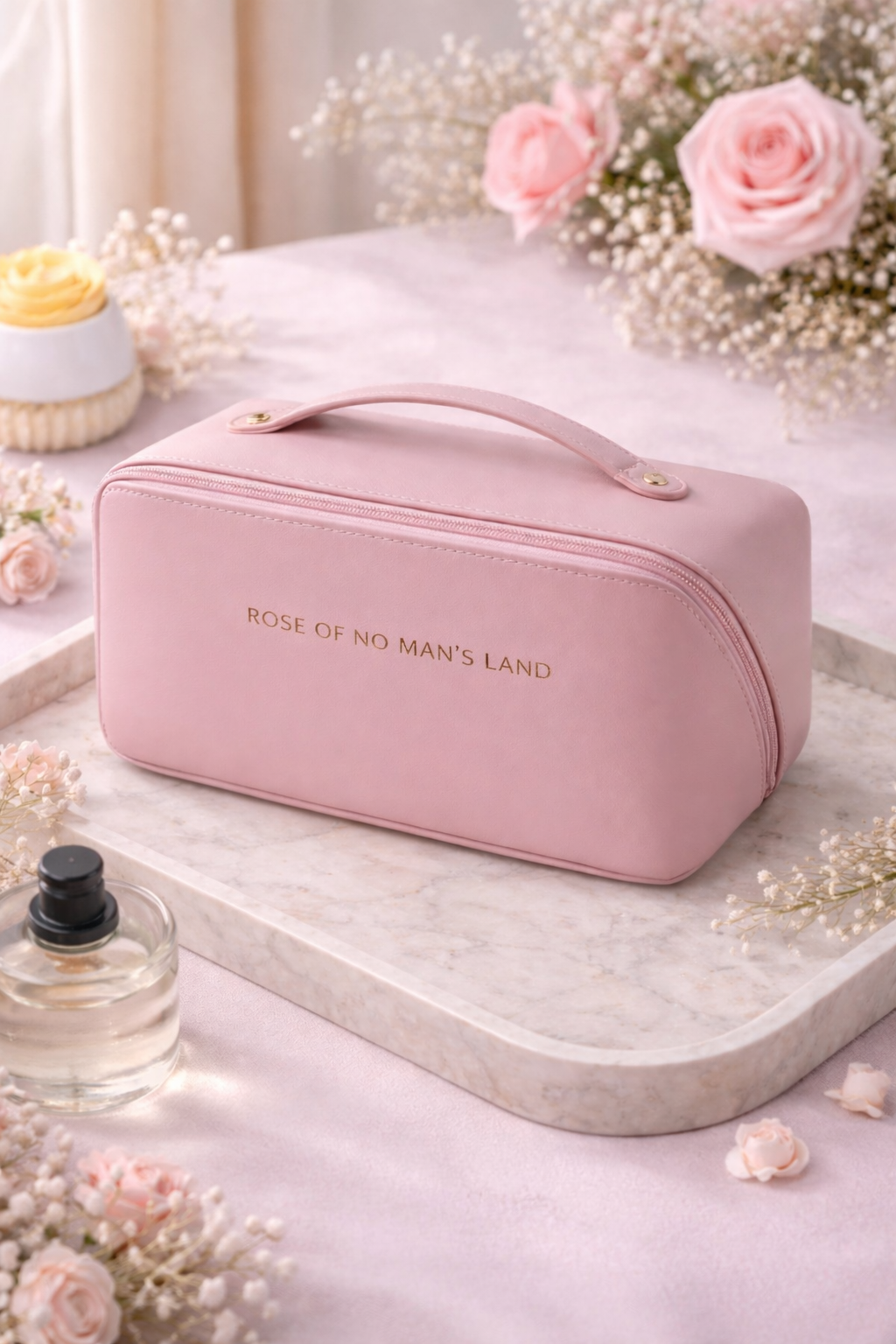 Cosmetiquera Organizadora Rosa