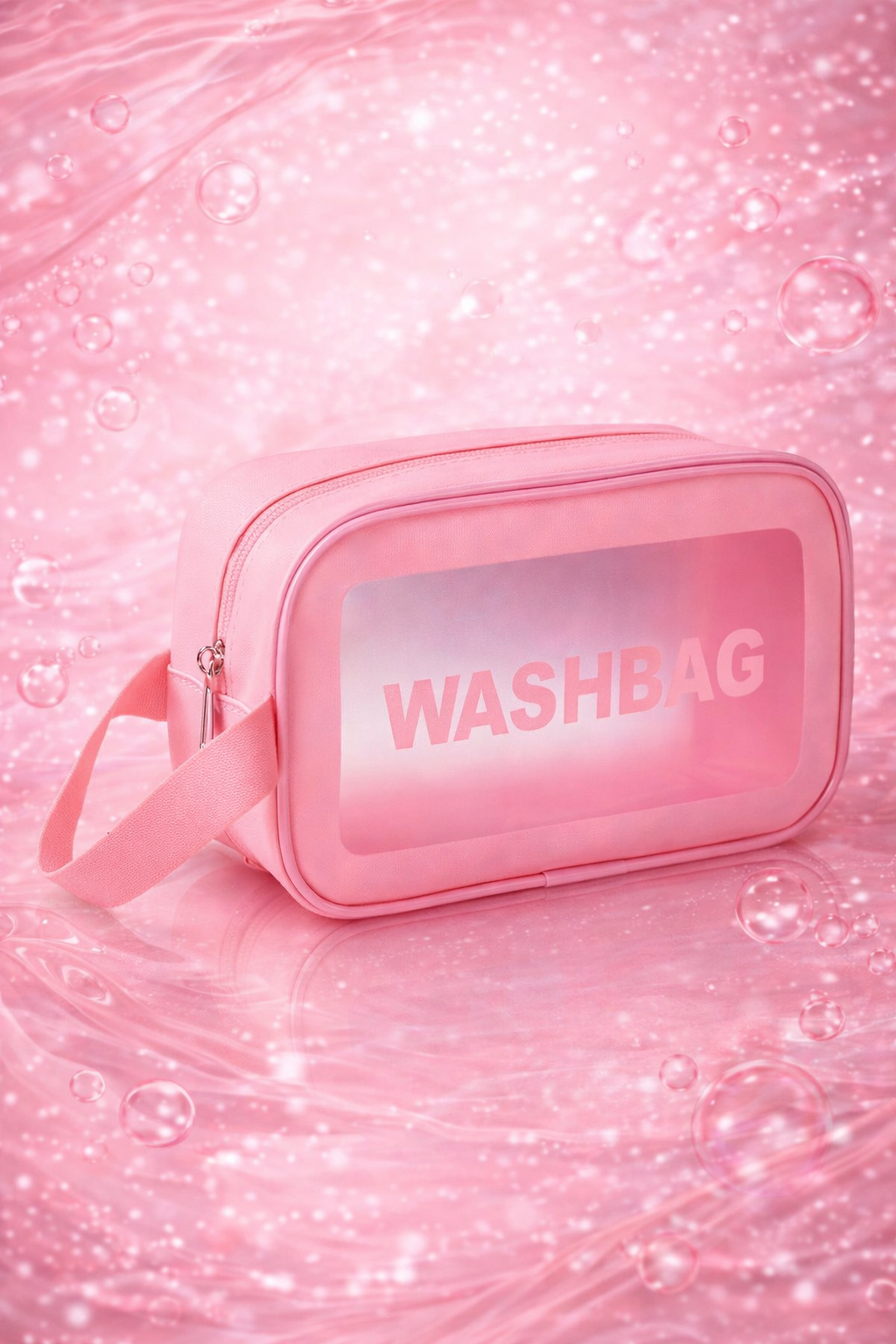 Cosmetiquera Pink Glow Beauty Bag